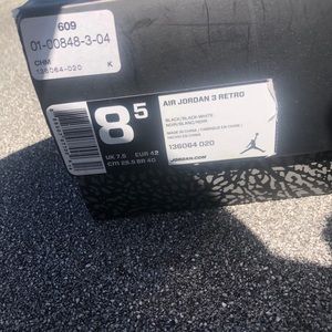 Men’s air Jordan retro 3’s